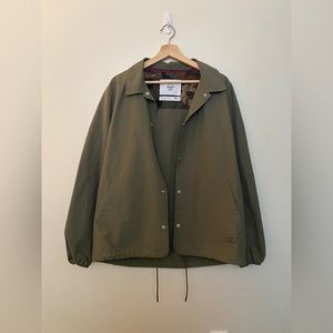 Herschel Supply Co. Olive Green Rain Coat